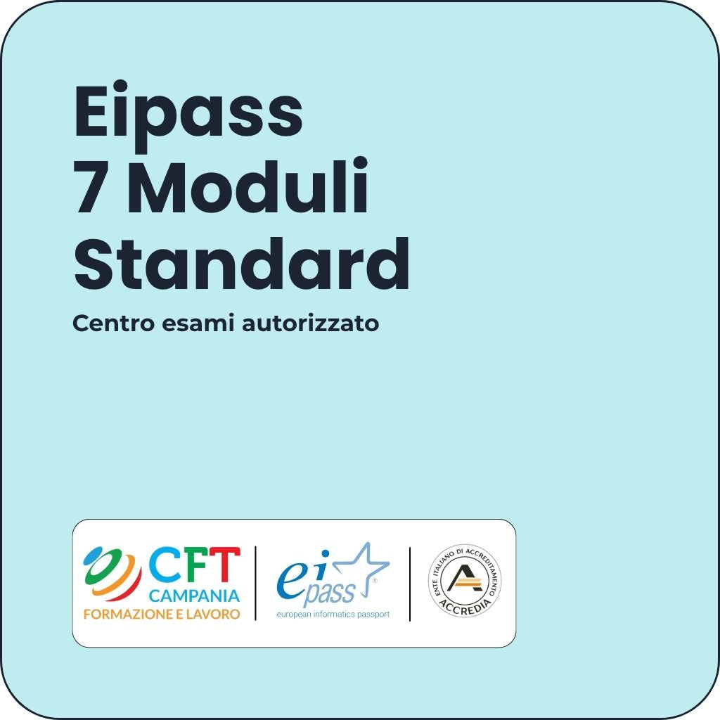 Eipass 7 Moduli Standard
