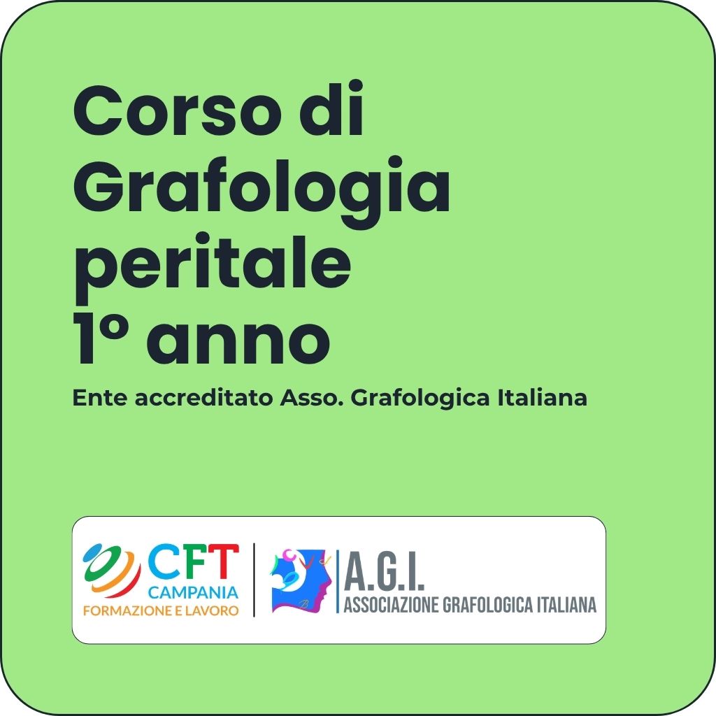 Corso di Grafologia - 1° anno